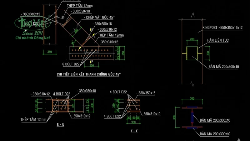 bản vẽ biện pháp thi công tầng hầm