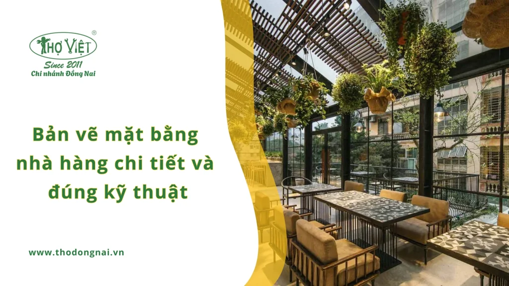Top 10+ bản vẽ mặt bằng nhà hàng chi tiết và đúng kỹ thuật