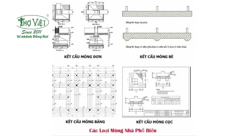 Bản vẽ móng cọc hiện đại nhất hiện nay