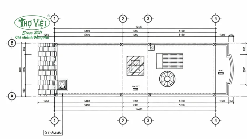 Bản vẽ nhà 4x18 chi tiết và đúng tiêu chuẩn