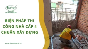 Biện pháp thi công nhà cấp 4 chuẩn xây dựng