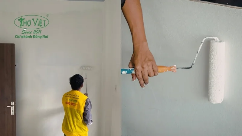 Cách bê lăn tường ngay tại nhà