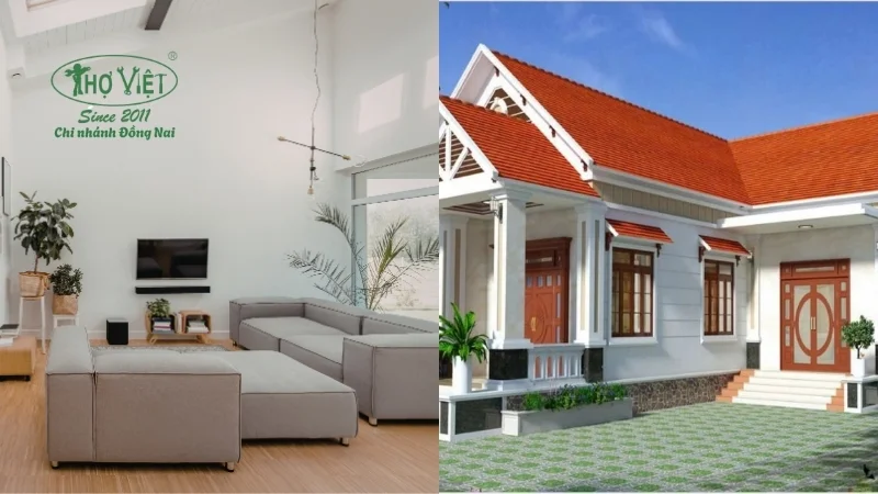 Cách bố trí không gian nhà cấp 4 70m2 hợp lý