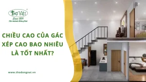 Chiều cao của gác xép cao bao nhiêu là tốt nhất?