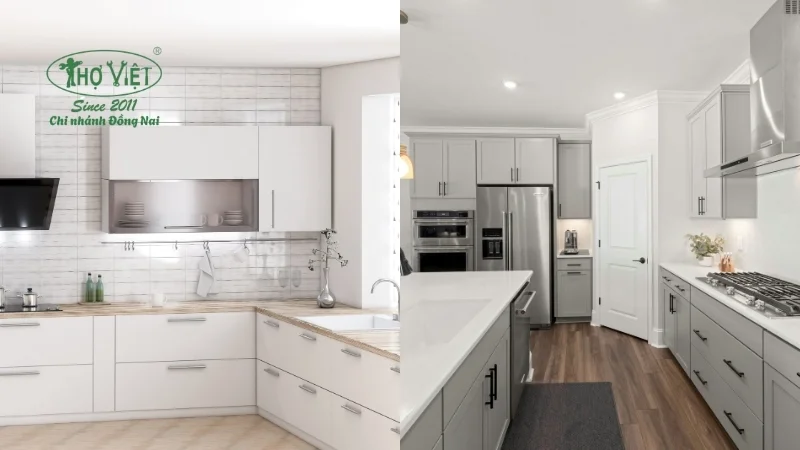 Khu vực công năng của nhà bếp