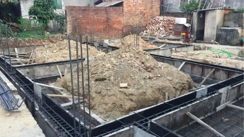 Công thức tính giằng móng