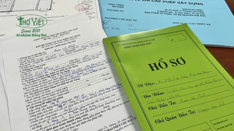 Hồ sơ xin giấy phép sửa chữa nhà bao gồm những gì?