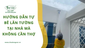 Hướng dẫn tự bê lăn tường tại nhà mà không cần thợ