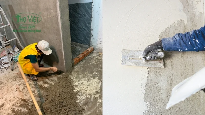 Cách kiểm định chất lượng lớp trát tường