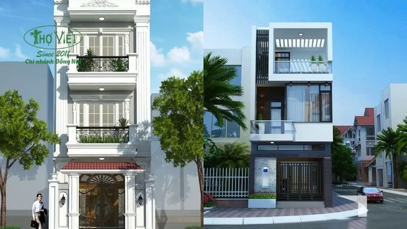 Kinh nghiệm khi xây mẫu nhà ống