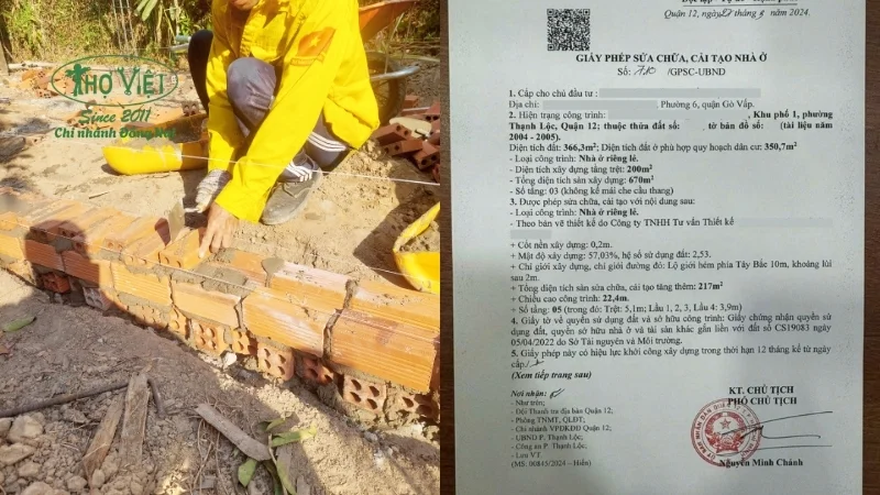 Hoàn thiện hồ sơ pháp lý và xin cấp phép xây dựng