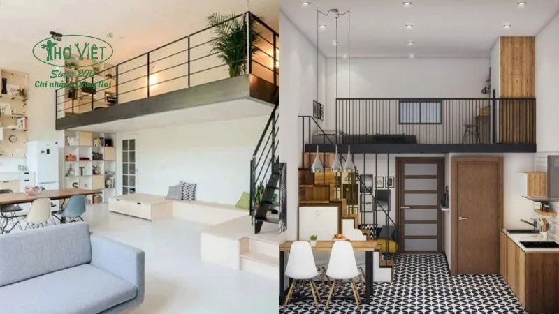 Lợi ích khi thi công lắp đặt gác xép