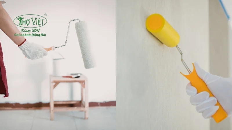 Một số lưu ý khi bê lăn tường tại nhà