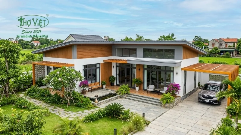 Lưu ý khi thi công nhà chữ L cấp 4