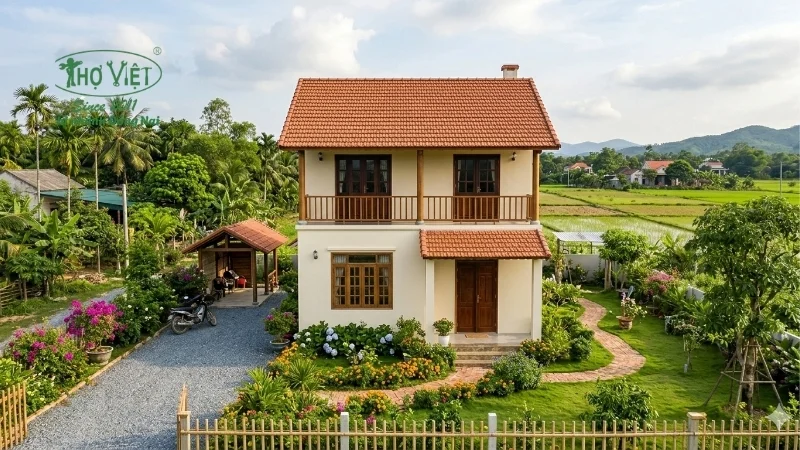 Những lưu ý quan trọng khi thiết kế nhà mặt tiền 5m 2 tầng