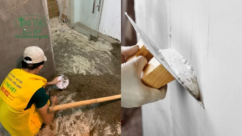 Lưu ý khi trát vữa tường