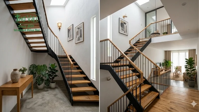 Lưu ý khi thiết kế cầu thang nhà ống
