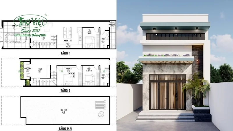 Lưu ý khi thiết kế bản vẽ nhà cấp 4 7x15