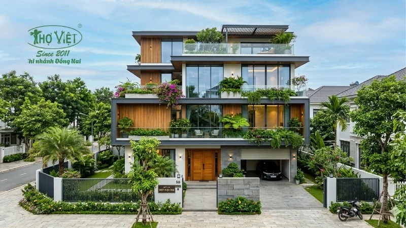 25+ mẫu biệt thự 4 tầng chuẩn kiến trúc Châu Âu 7 mẫu biệt thự 4 tầng đa dạng phong cách