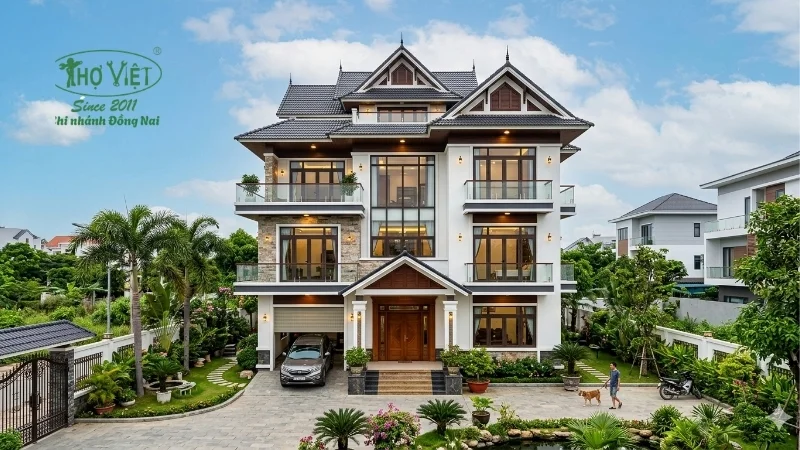 25+ mẫu biệt thự 4 tầng chuẩn kiến trúc Châu Âu 9 mẫu biệt thự 4 tầng đa dạng phong cách