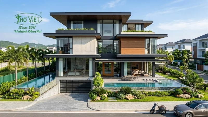 25+ mẫu biệt thự 4 tầng chuẩn kiến trúc Châu Âu 10 mẫu biệt thự 4 tầng đa dạng phong cách