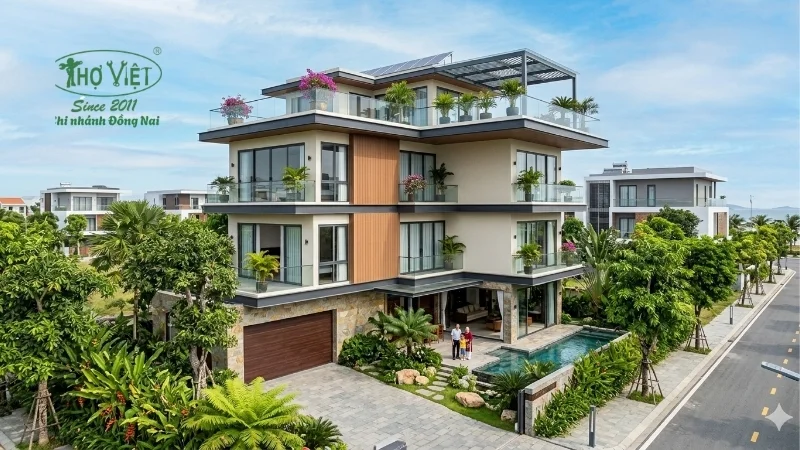 25+ mẫu biệt thự 4 tầng chuẩn kiến trúc Châu Âu 12 mẫu biệt thự 4 tầng đa dạng phong cách