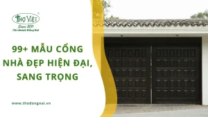 99+ mẫu cổng nhà đẹp hiện đại, sang trọng