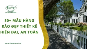 50+ mẫu hàng rào đẹp thiết kế hiện đại, an toàn