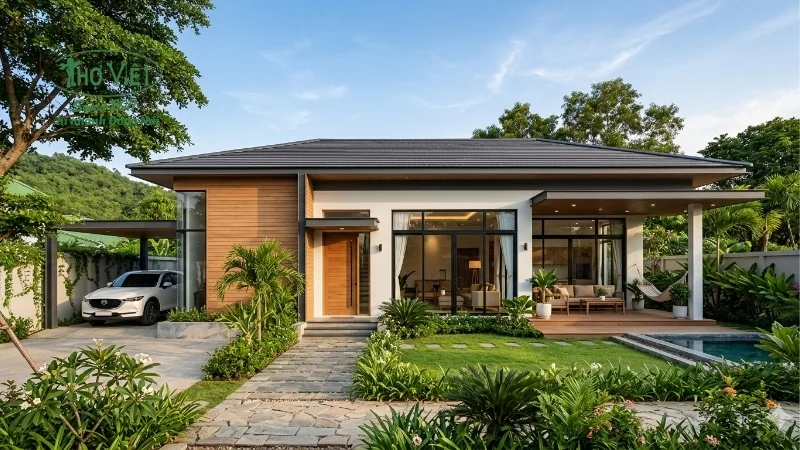 50+ mẫu nhà đẹp 1 tầng tiết kiệm 70% chi phí 7 mẫu nhà đẹp 1 tầng đang thịnh hành