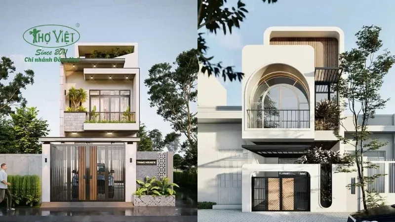 mẫu nhà 2 tầng đẹp giá 1 tỷ đẹp hiện nay