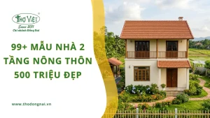 99+ mẫu nhà 2 tầng nông thôn 500 triệu đẹp