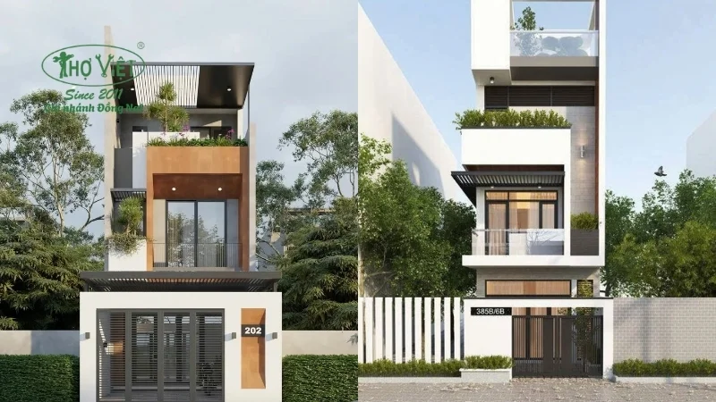 Mẫu nhà 3 tấm đẹp dành cho năm