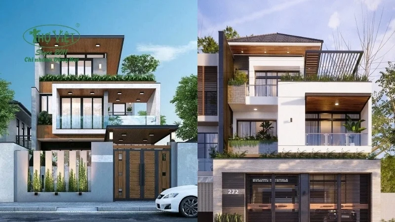 Mẫu nhà 3 tấm đẹp dành cho năm