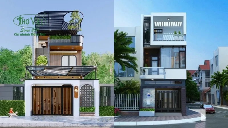 Mẫu nhà 3 tấm đẹp dành cho năm