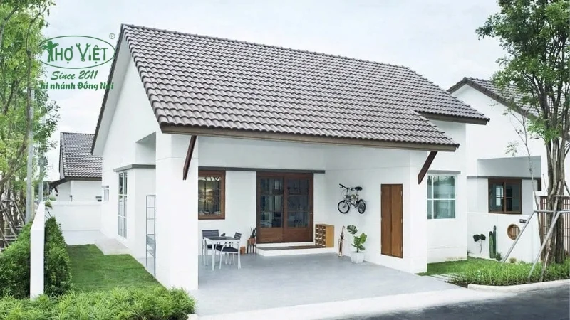 Một số mẫu nhà cấp 4 có chiều cao phù hợp