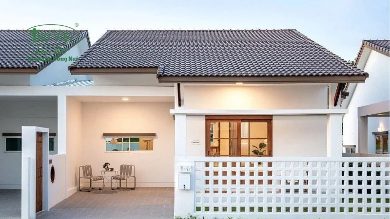 Một số mẫu nhà cấp 4 có chiều cao phù hợp