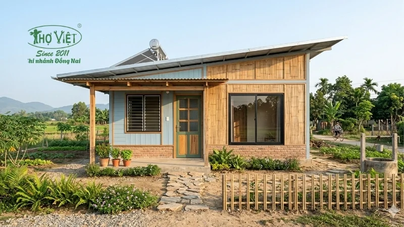 mẫu mẫu nhà cấp 4 đẹp giá rẻ 100 triệu