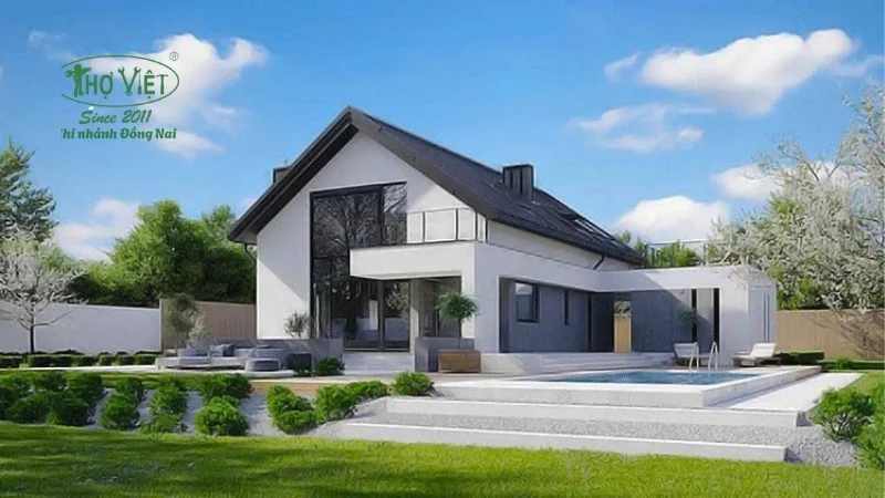 Một số mẫu nhà cấp 4 có chiều cao phù hợp