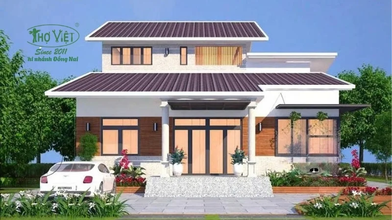 mẫu nhà cấp 4 đẹp tiện nghi