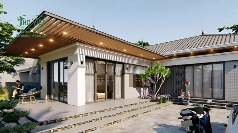 mẫu nhà cấp 4 đẹp thịnh hành