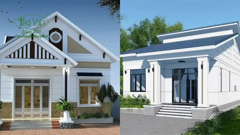 mẫu mẫu nhà cấp 4 đẹp giá rẻ 100 triệu