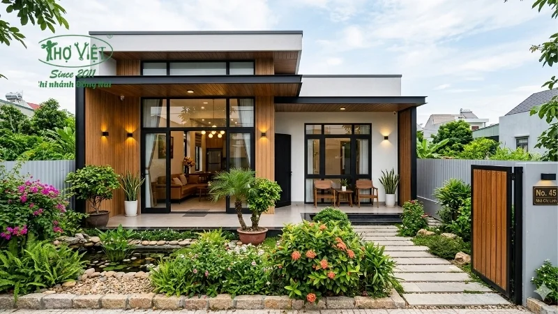 mẫu nhà đẹp cấp 4 được ưa chuộng