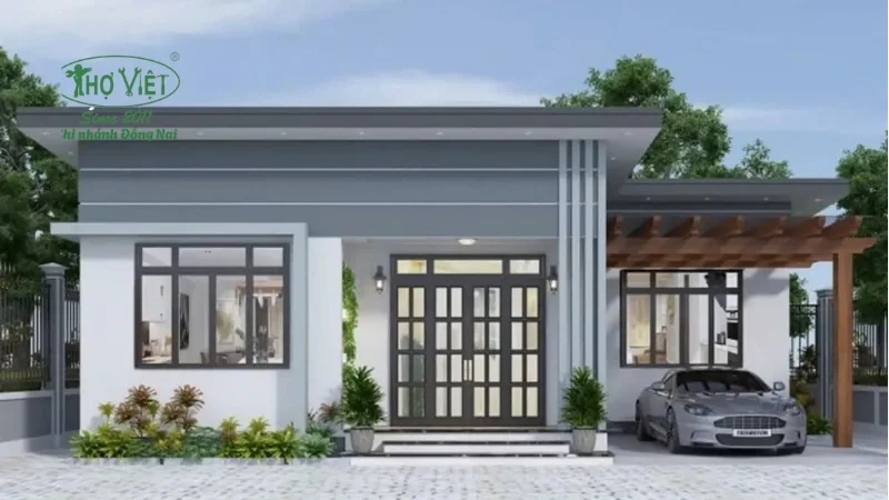 mẫu nhà cấp 4 đẹp thịnh hành