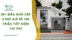 99+ mẫu nhà cấp 4 đẹp giá rẻ 100 triệu tiết kiệm chi phí