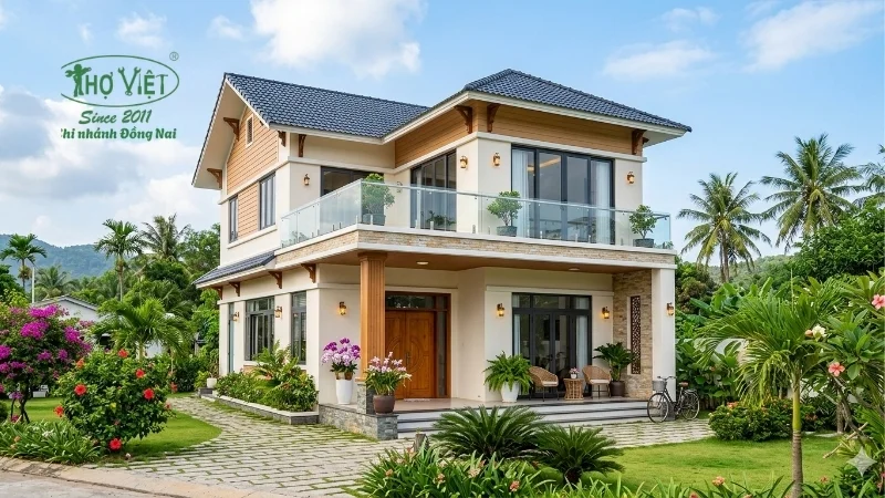 mẫu nhà cấp 4 nhà lầu đẹp ưa chuộng