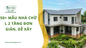 50+ mẫu nhà chữ L 2 tầng đơn giản, dễ xây