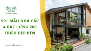 99+ mẫu nhà cấp 4 gác lửng 200 triệu đẹp bền