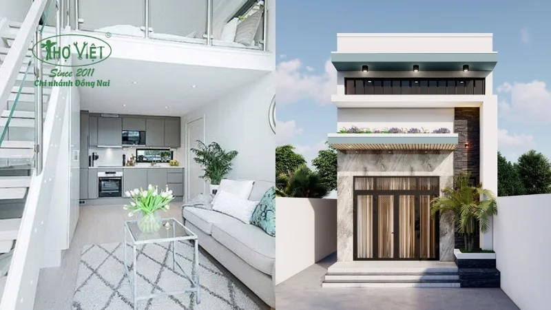 99+ mẫu nhà gác lửng đẹp nhỏ gọn tiện nghi 7 mẫu nhà gác lửng đẹp thoáng mát