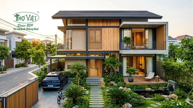mẫu nhà kiểu Nhật đẹp tối giản, tinh tế