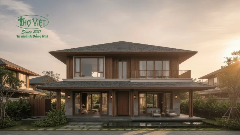 mẫu nhà kiểu Nhật đẹp tối giản, tinh tế